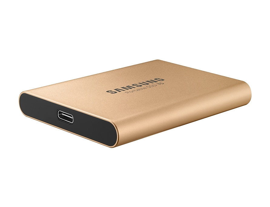 Samsung T5 500 GB USB Type-C 3.2 Gen 2 (3.1 Gen 2) Gold image 6