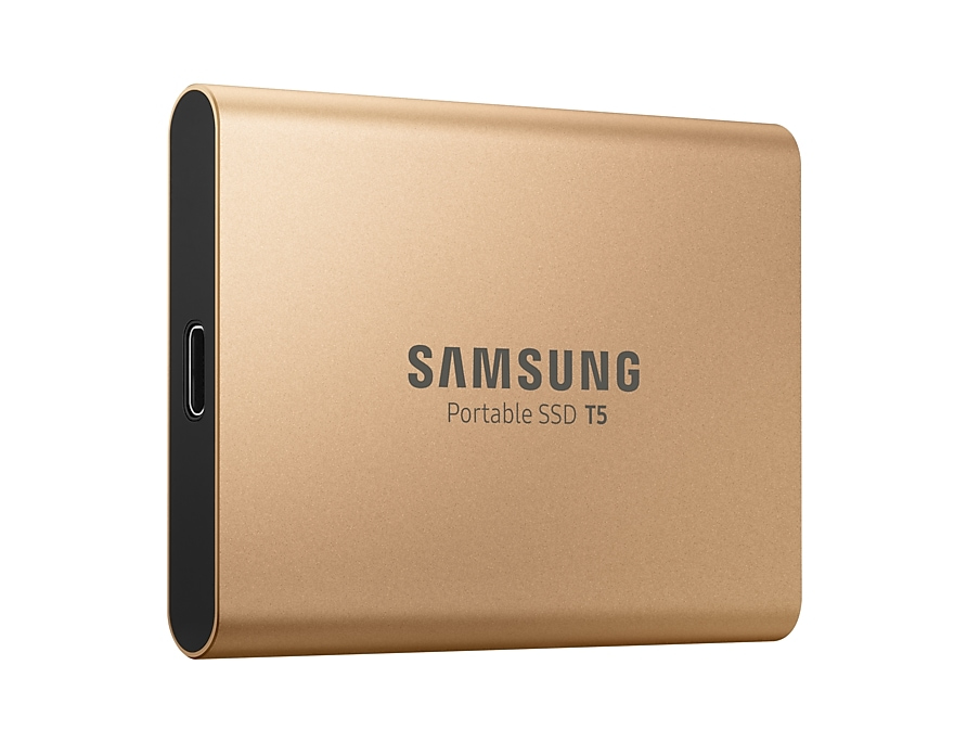 Samsung T5 500 GB USB Type-C 3.2 Gen 2 (3.1 Gen 2) Gold image 3