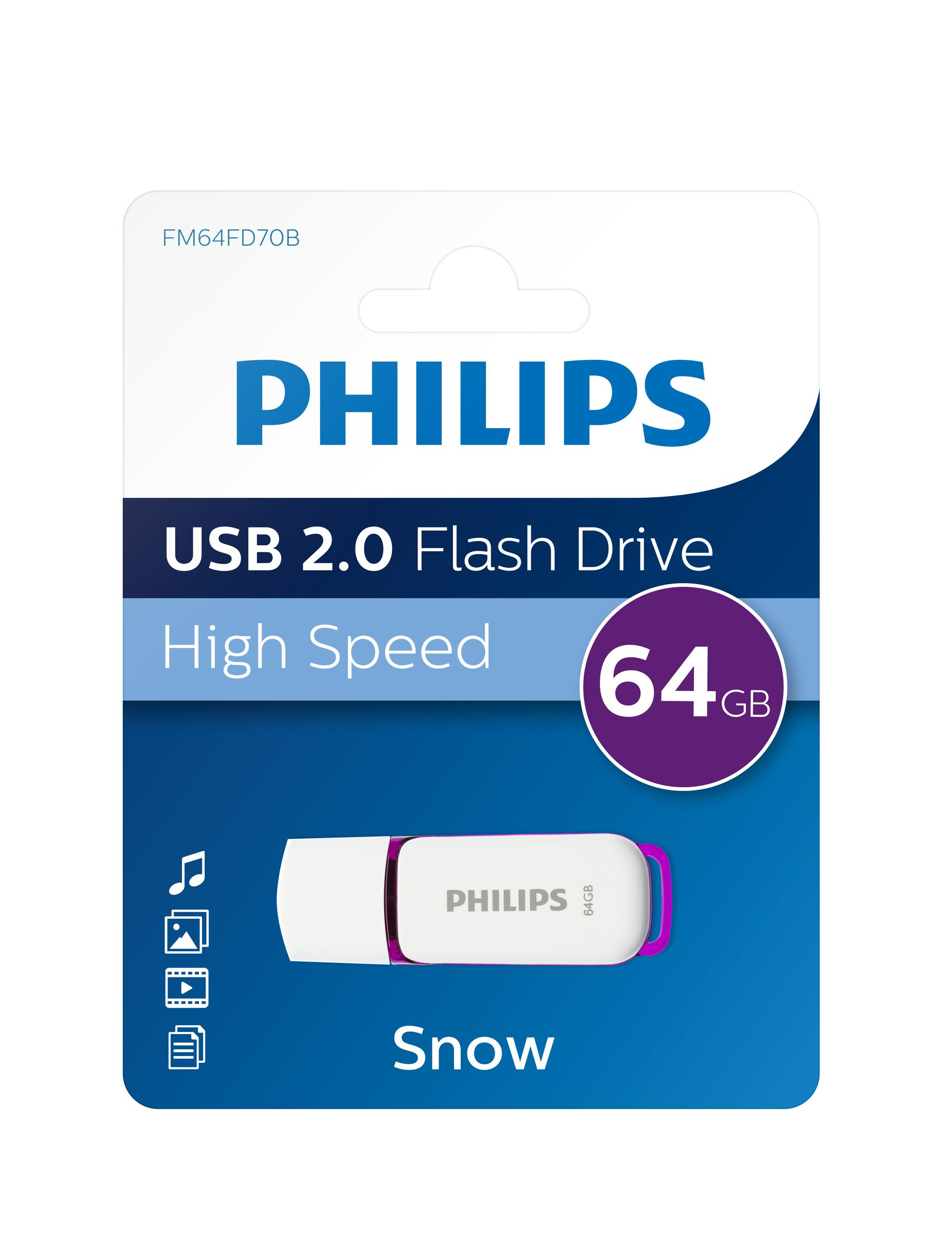 Philips USB Flash Drive FM64FD70B/10 – image 2