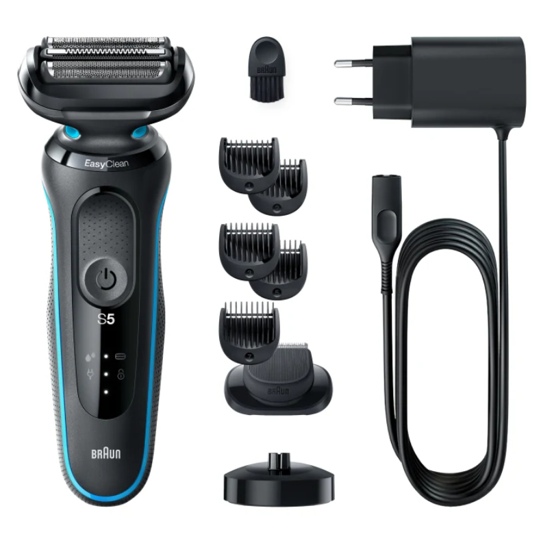 Braun Series 5 51-M4500cs Foil shaver Black, Blue – image 6