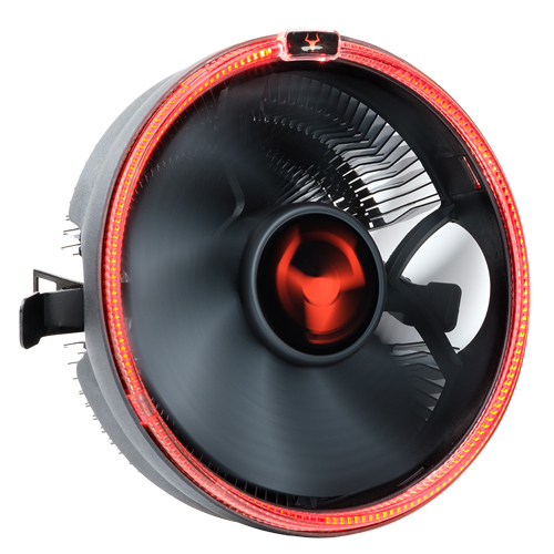 itek ICY RC12 Processor Cooler 12 cm Black, Metallic image 1