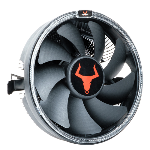 itek ICY RC12 Processor Cooler 12 cm Black, Metallic image 4