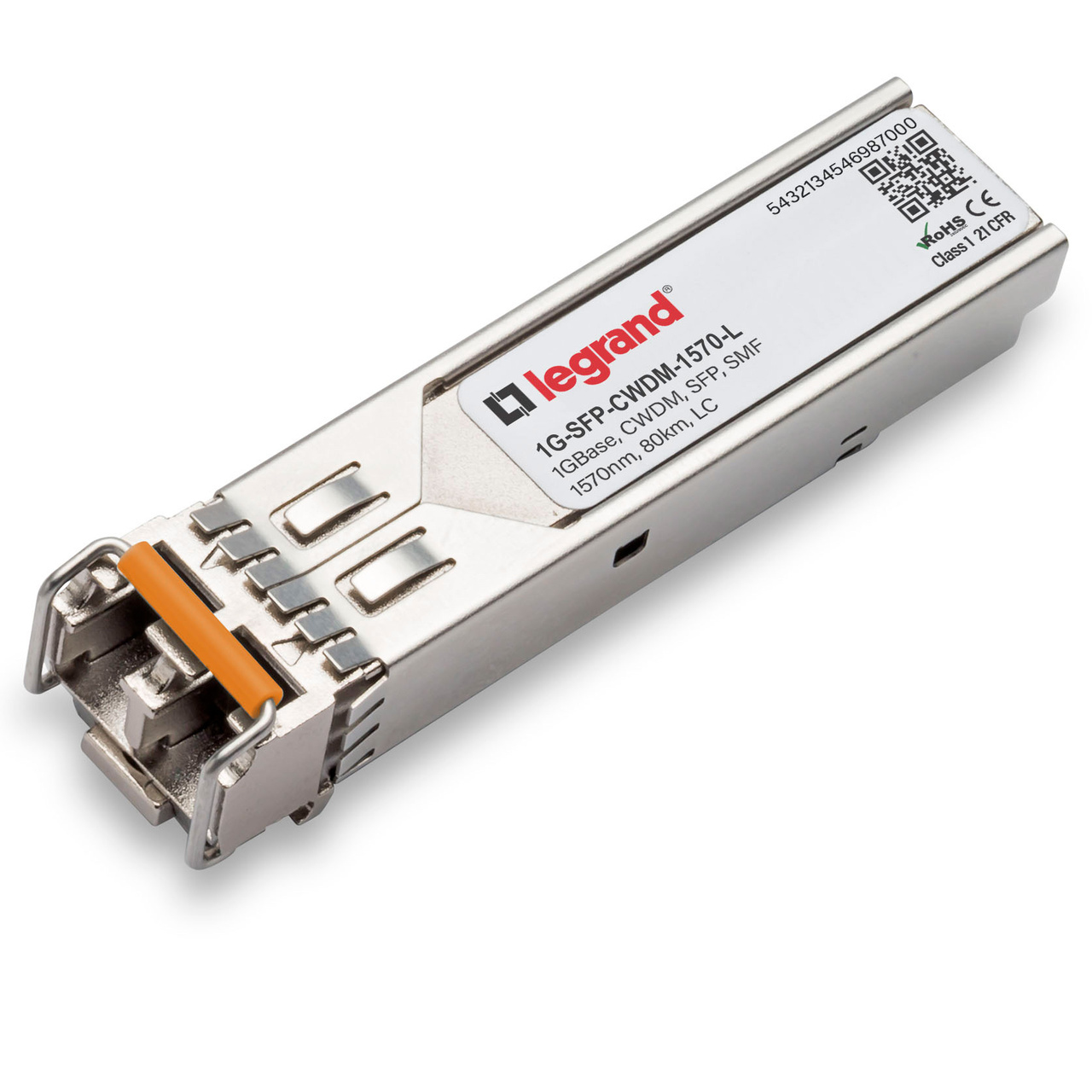 Legrand 1G-SFP-CWDM-1570-L network transceiver module Fiber optic 1000 Mbit/s 1570 nm