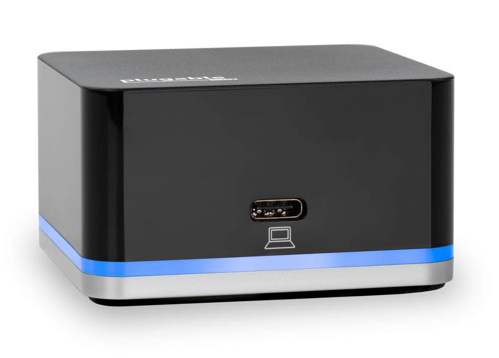 Plugable Technologies UD-CUBE-15W laptop dock/port replicator Docking USB 3.2 Gen 1 (3.1 Gen 1) Type-C Black