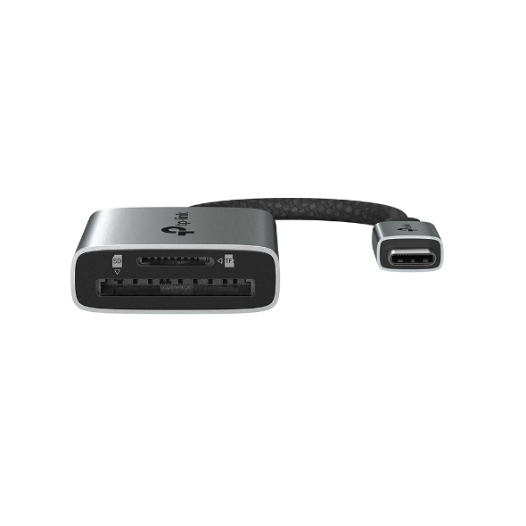 TP-Link UA440C lecteur de carte mémoire USB 3.2 Gen 1 (3.1 Gen 1) Type-C Gris