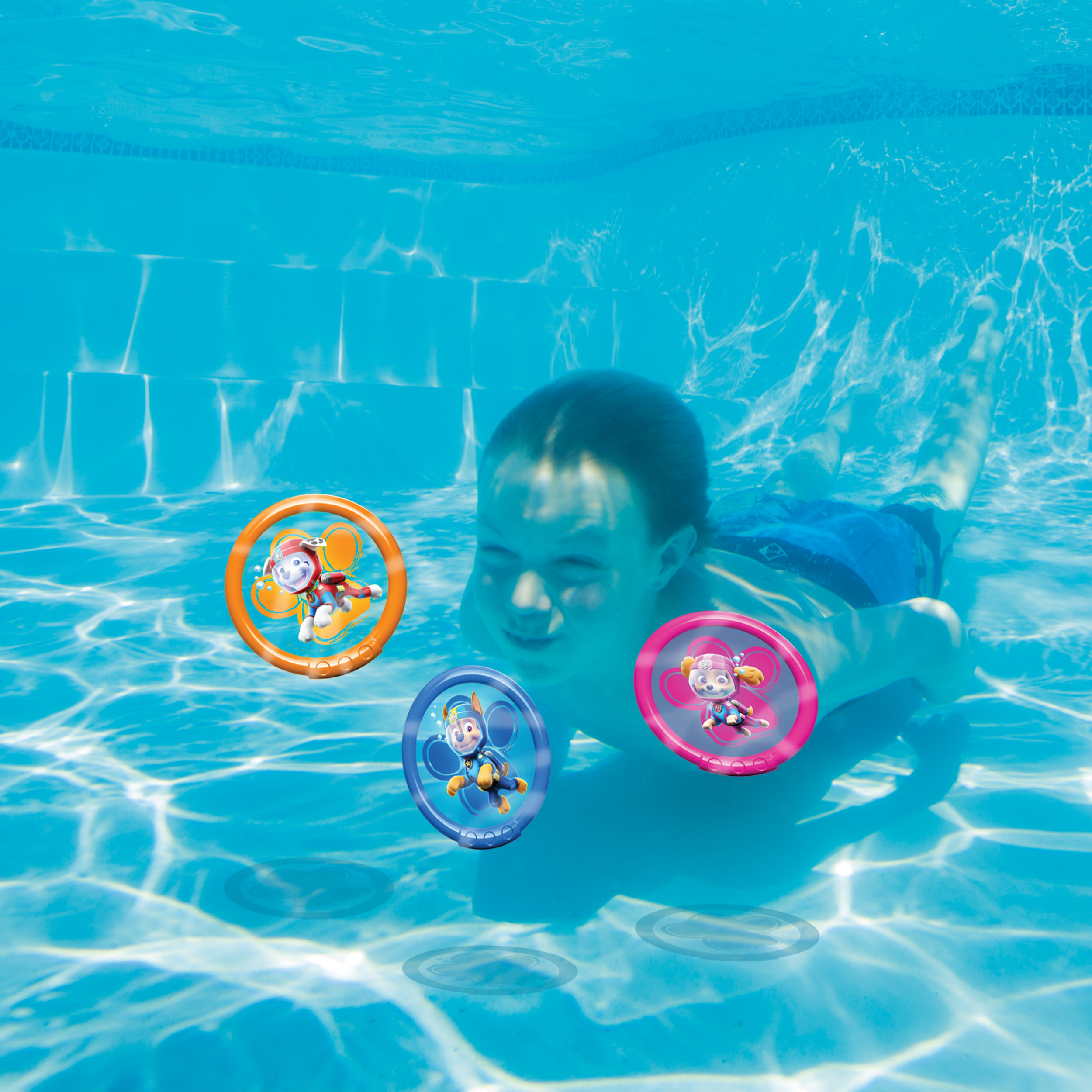 صورة SwimWays Paw Patrol Dive Rings (3 قطع)