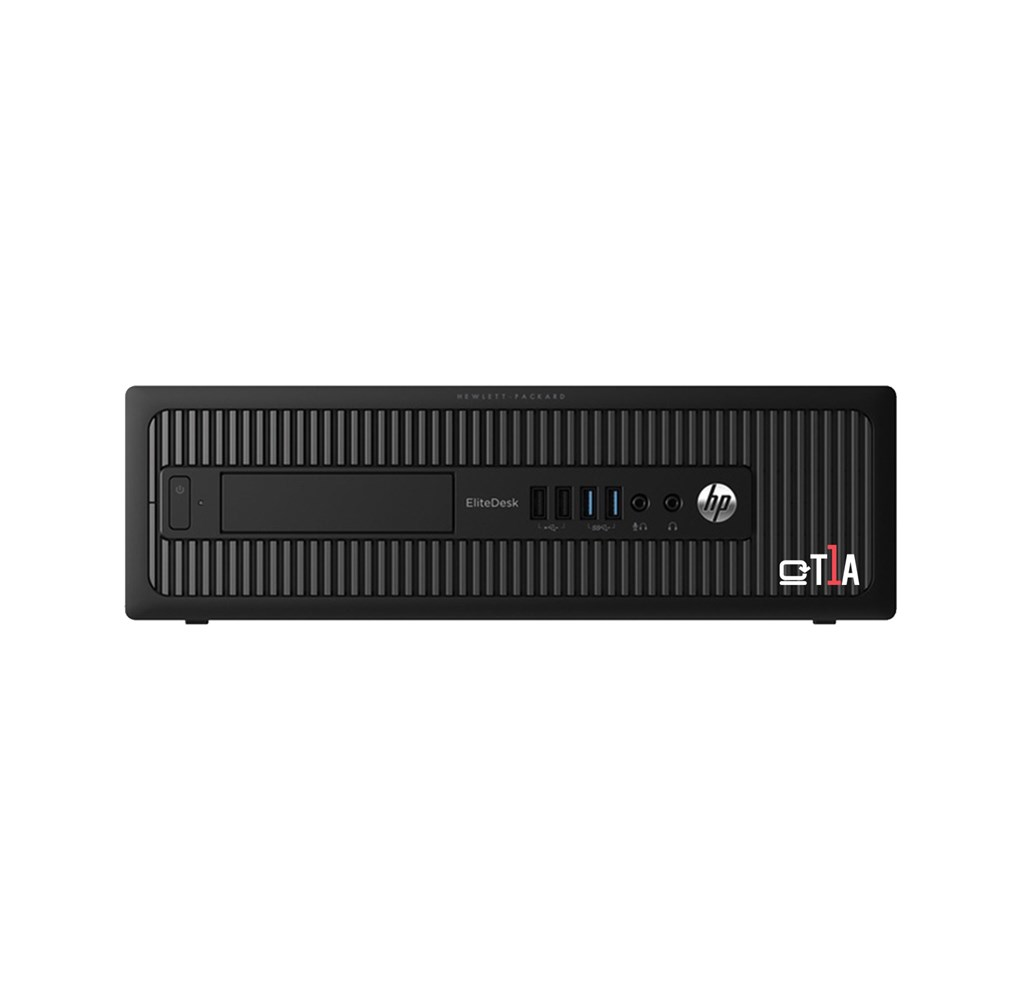 T1A HP EliteDesk 800 G1 Refurbished Intel® Core™ i5 i5-4570 8 GB DDR3-SDRAM 240 GB SSD Windows 10 Pro SFF PC Black image 3