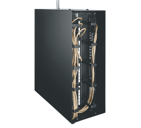 Middle Atlantic Products SPM-4 rack 4U Da parete Nero