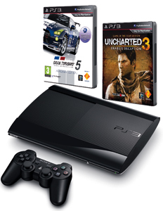 Sony Interactive Entertainment 500GB, PlayStation 3 + GT5 Academy + Uncharted 3 GOTY – image 2