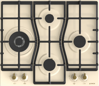 Gorenje GW6D42CLI hob Beige Built-in