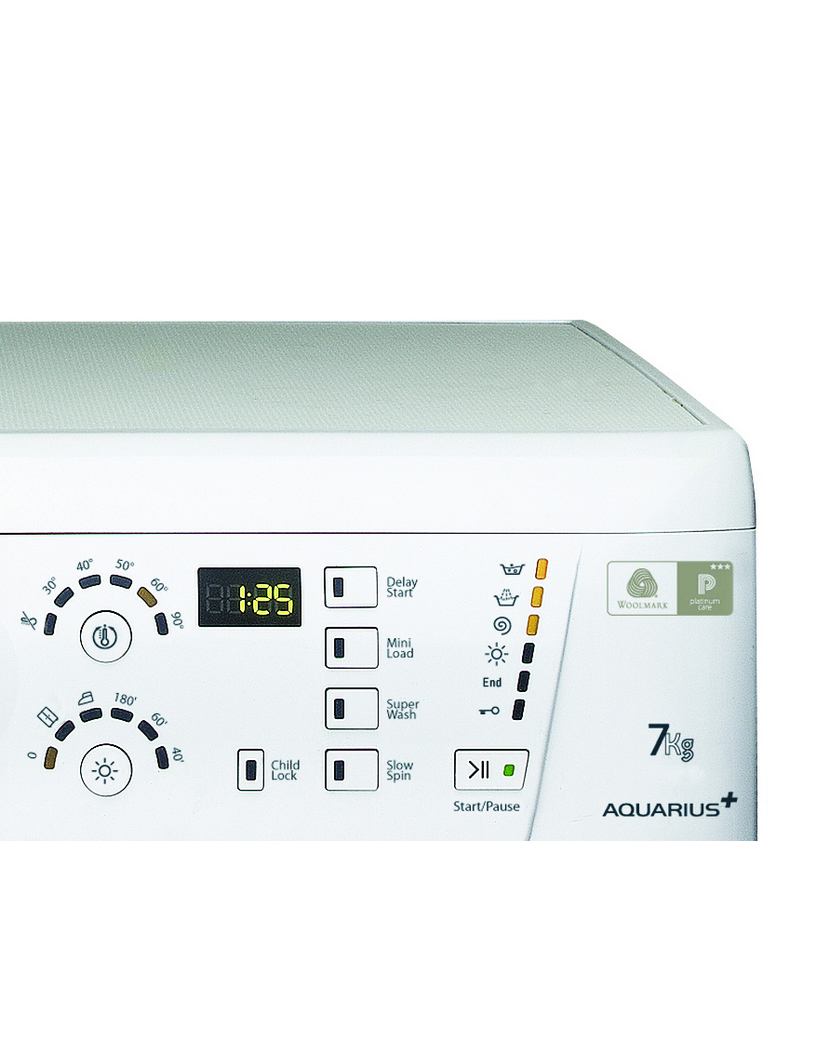 Hotpoint WDF756P washer dryer Freestanding Front-load White – image 3