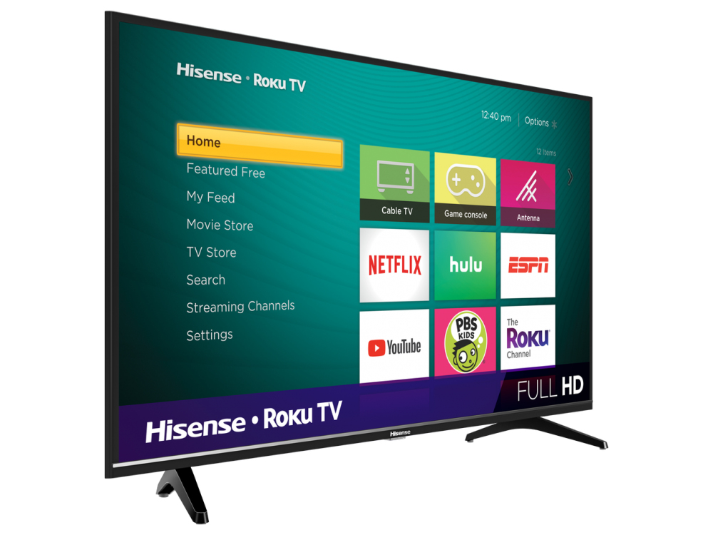 Hisense 40H4030F TV 100.6 cm (39.6") Full HD Smart TV Wi-Fi Black – image 2
