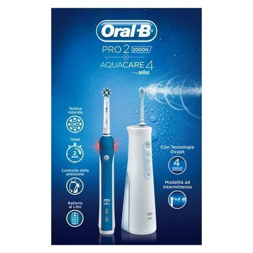 Braun Oral-B Aquacare 4 Pro-Expert + Oral-B Pro 2 2000N – image 2
