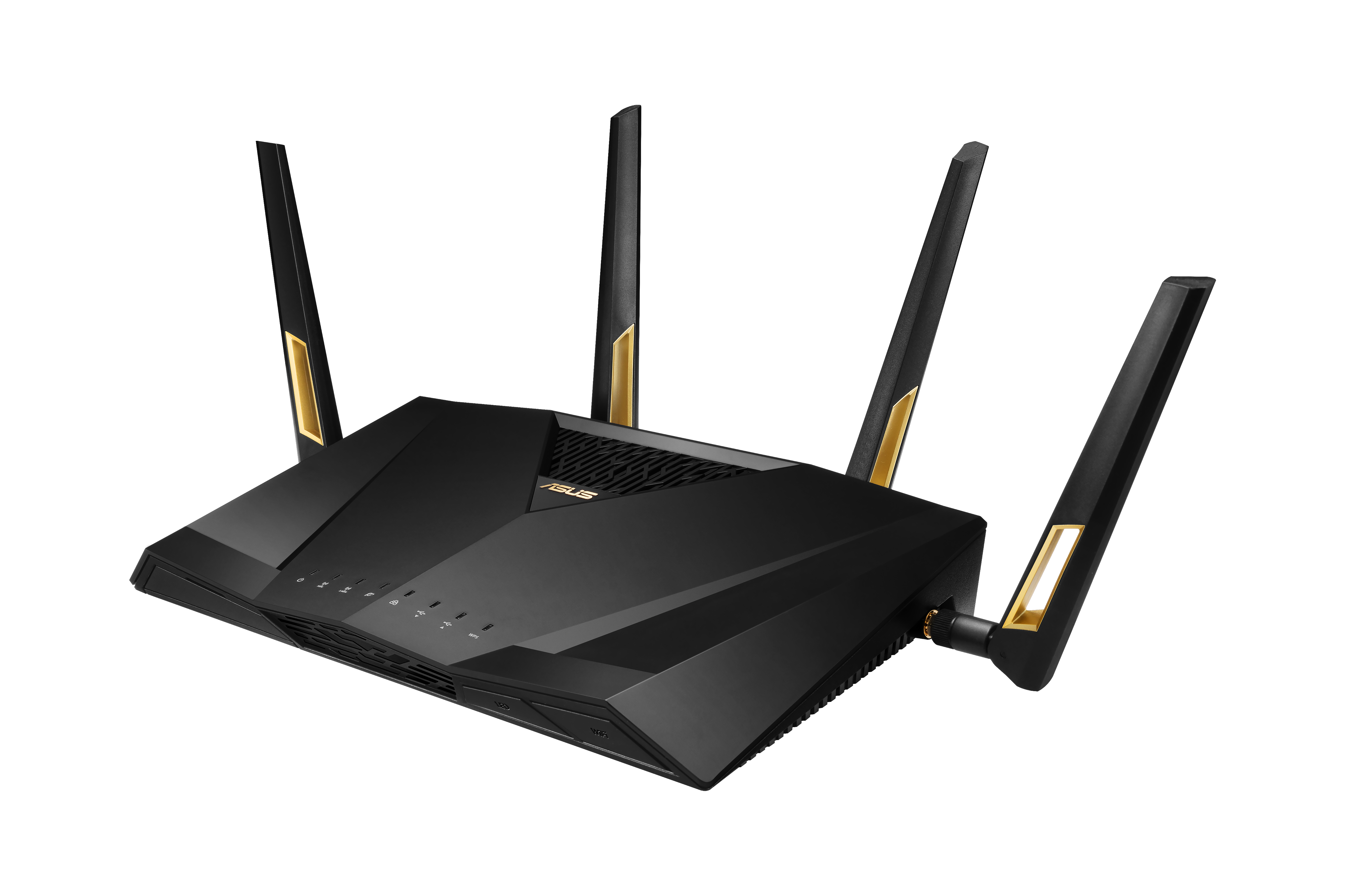 ASUS RT-AX88U trådlös router Gigabit Ethernet Dual-band (2,4 GHz / 5 GHz) Svart