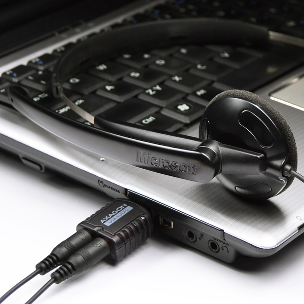 صورة بطاقة صوت USB Axagon ADA-10، 2.0 قناة، 16 بت