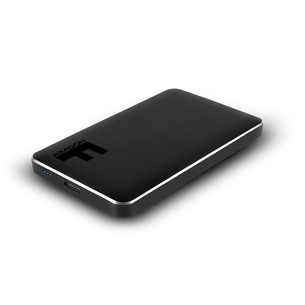 Axagon EE25-F6B contenitore di unità di archiviazione Box esterno HDD/SSD Nero 2.5"