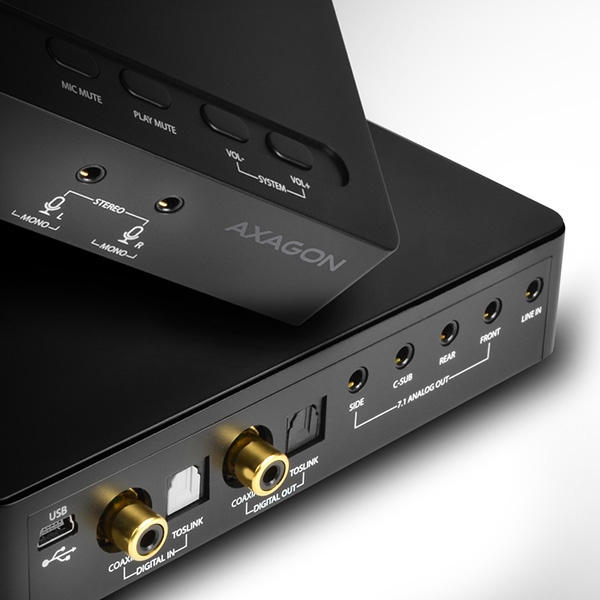 صورة بطاقة صوت Axagon ADA-71 USB 7.1 قناة