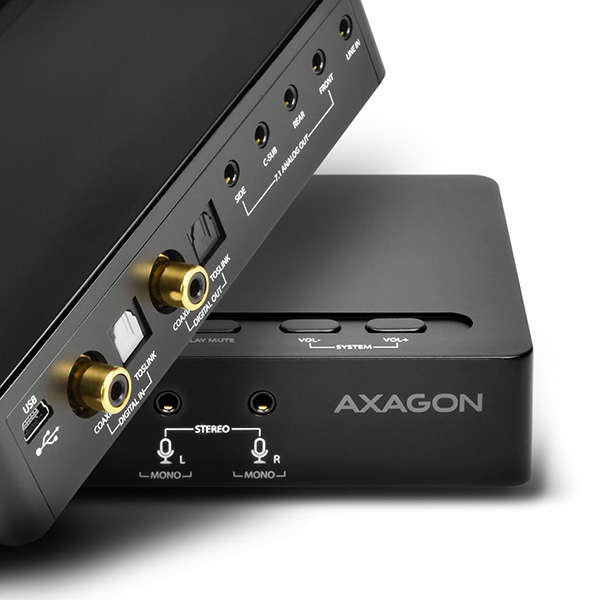صورة بطاقة صوت Axagon ADA-71 USB 7.1 قناة