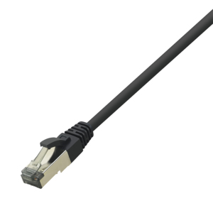Logilink Premium Cat.8.1 Patchkabel, schwarz, 3,00m LSZH
