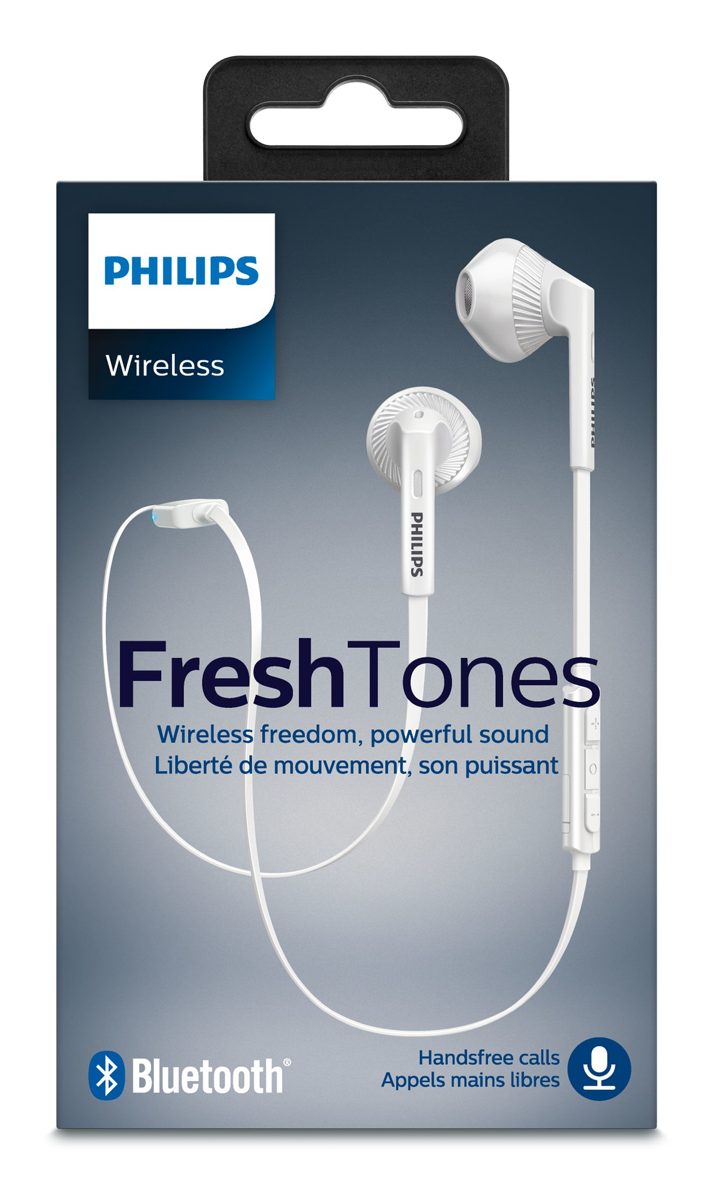 Philips SHB5250WT/27 headphones/headset Wireless In-ear Calls/Music Bluetooth White – image 2