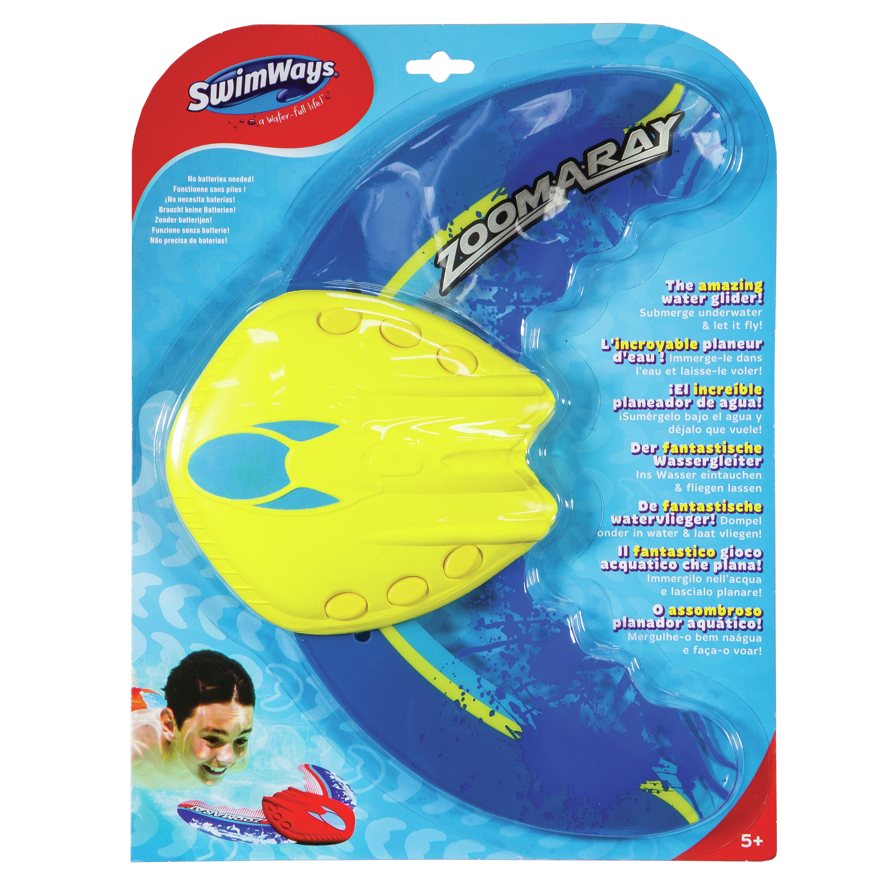 عکس اسباب بازی شنا SwimWays مدل Zoom A Ray