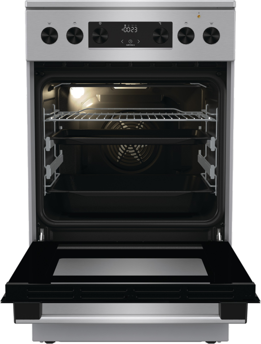 Gorenje GECS5C70XPA Freestanding cooker Electric Ceramic hob Stainless steel – image 4