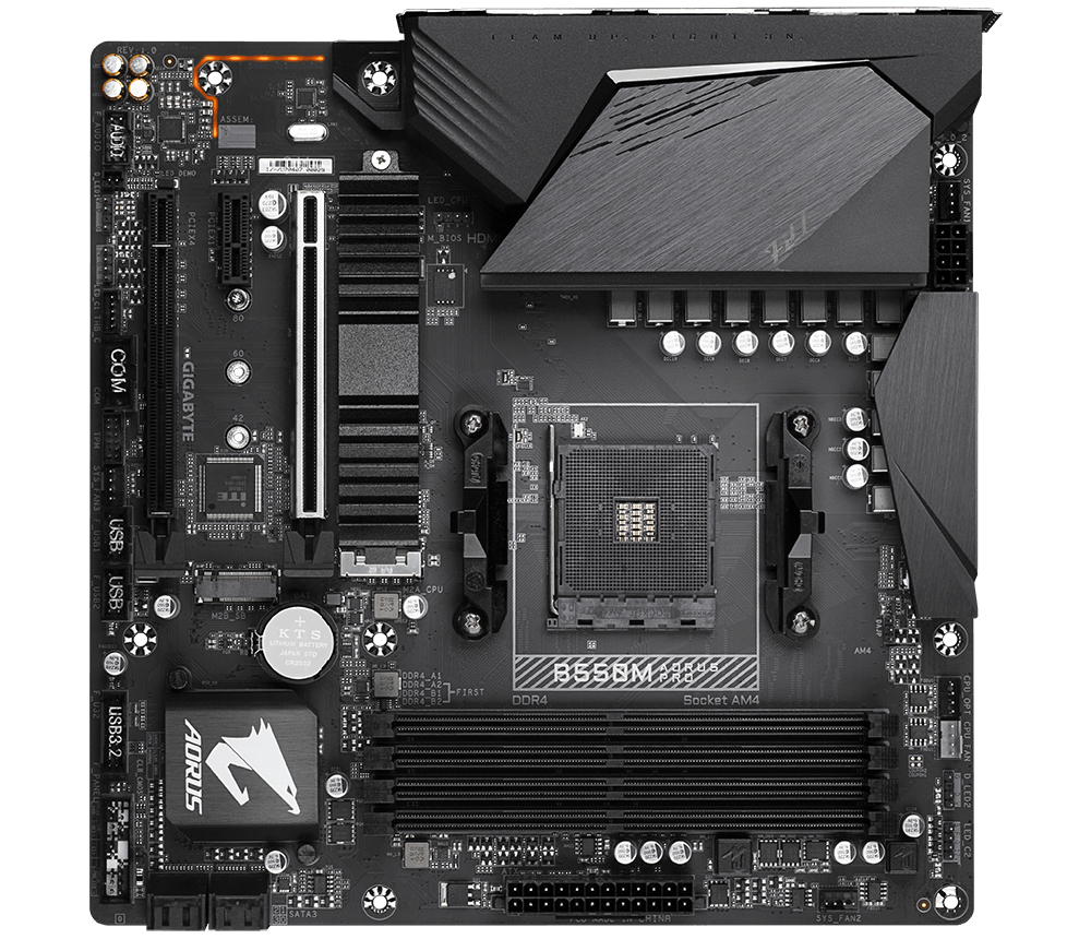 GIGABYTE B550M AORUS PRO – image 2