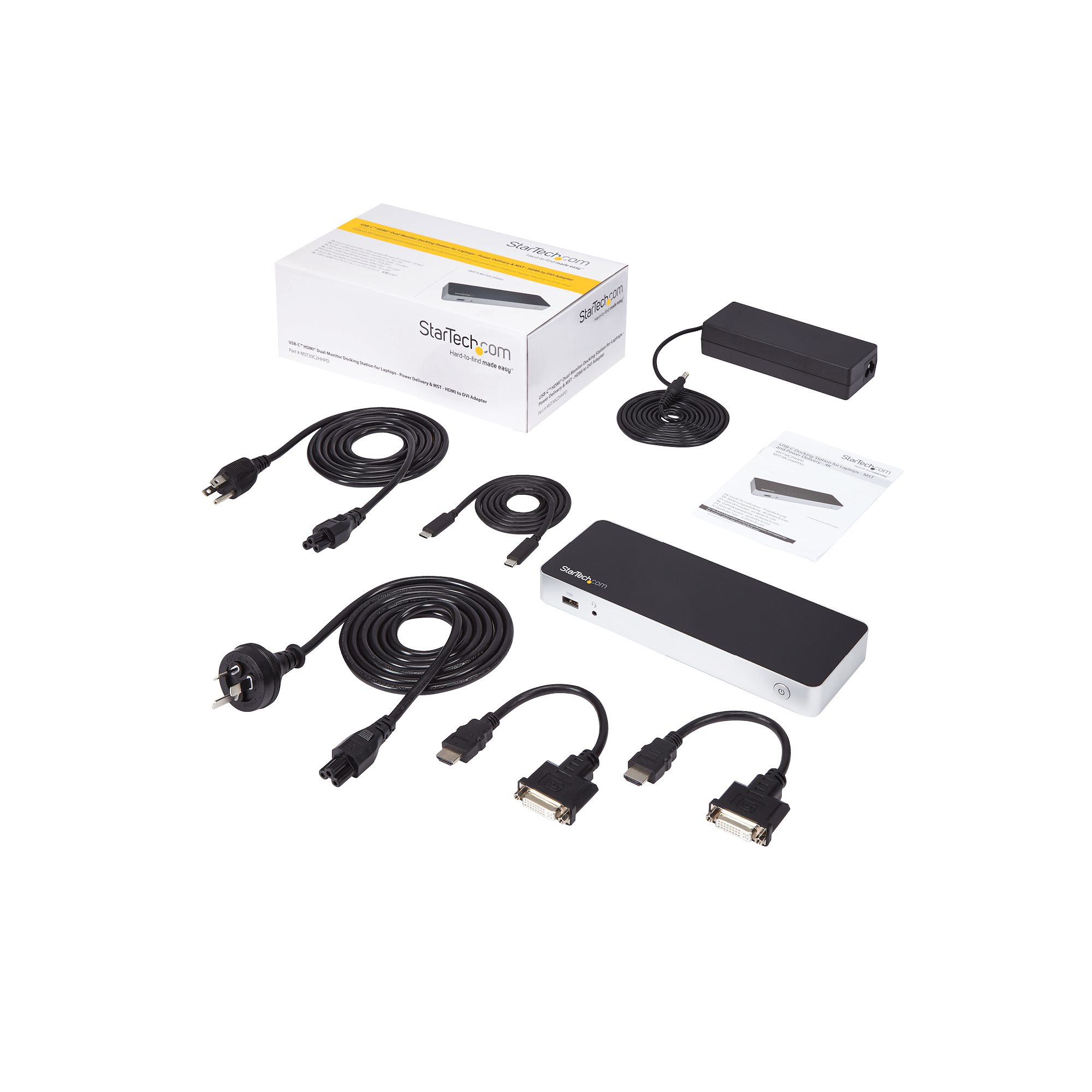 StarTech.com Dual Monitor USB C Docking Station with – image 7