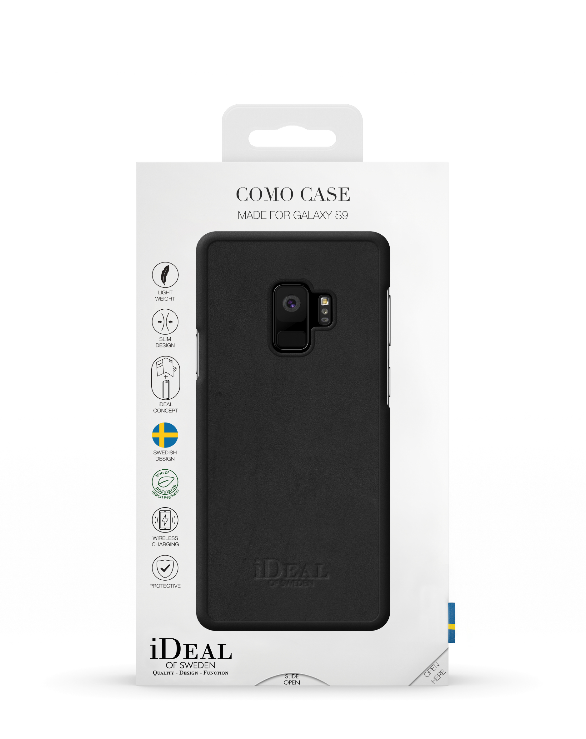 iDeal of Sweden Como Case Galaxy S9 Black – image 4