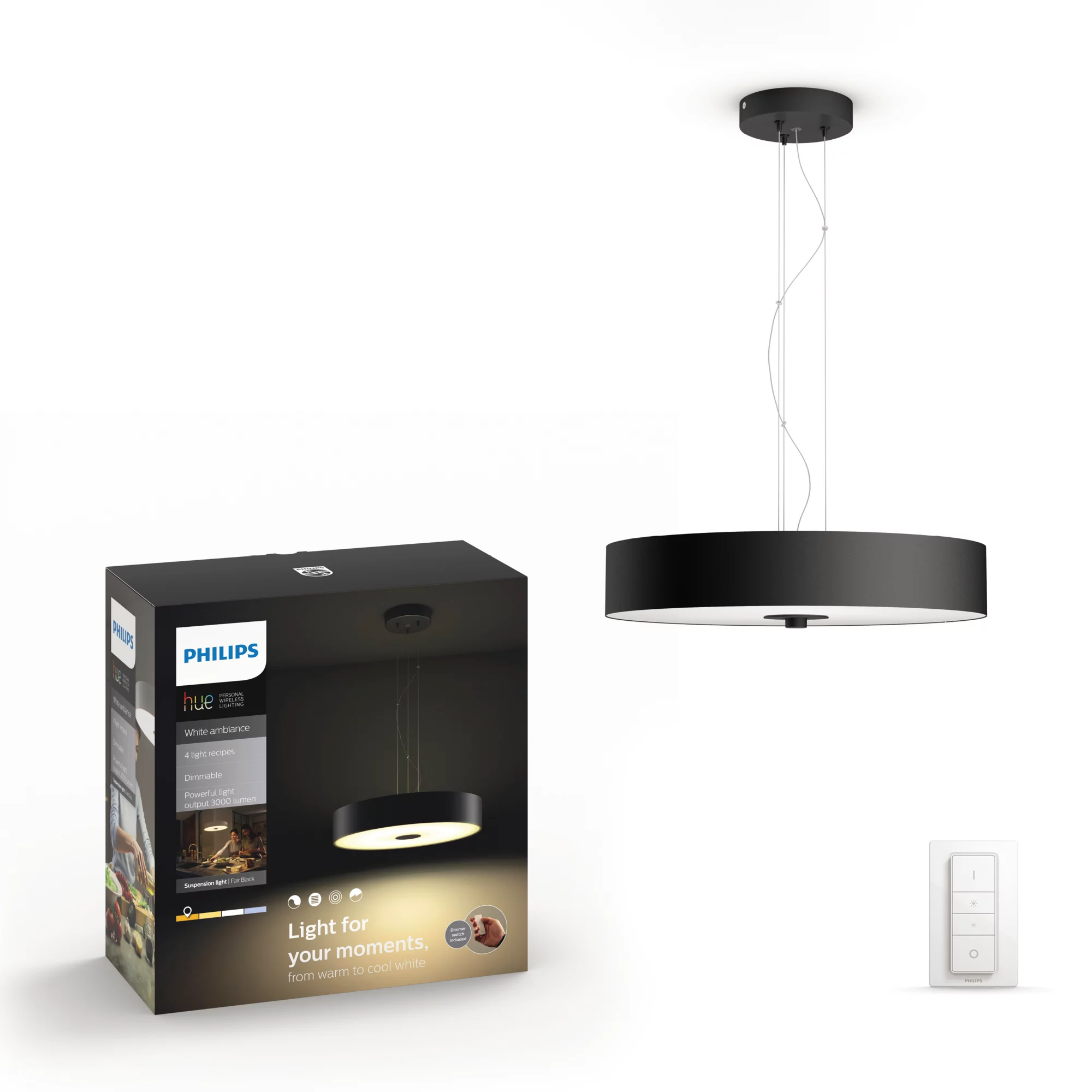 Philips by Signify Philips Hue White ambience Fair suspension light