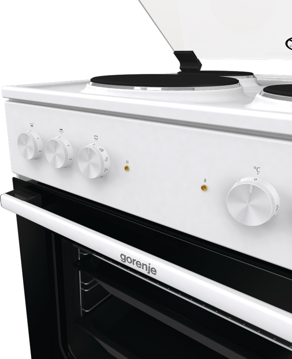 Gorenje GE6A40WB Freestanding cooker Electric Sealed plate White – image 2