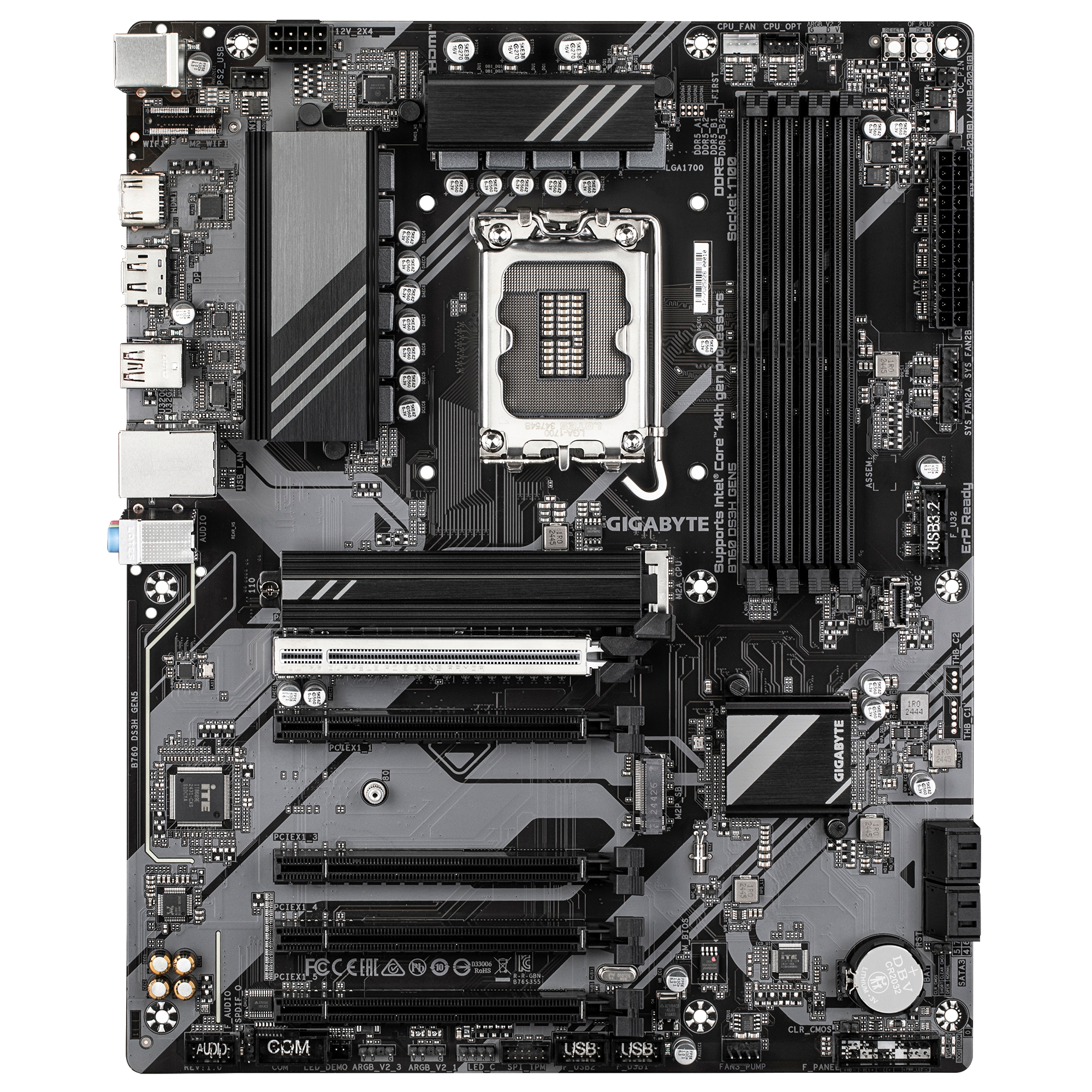 Gigabyte B760 DS3H GEN5              (B760,S1700,ATX,DDR5)