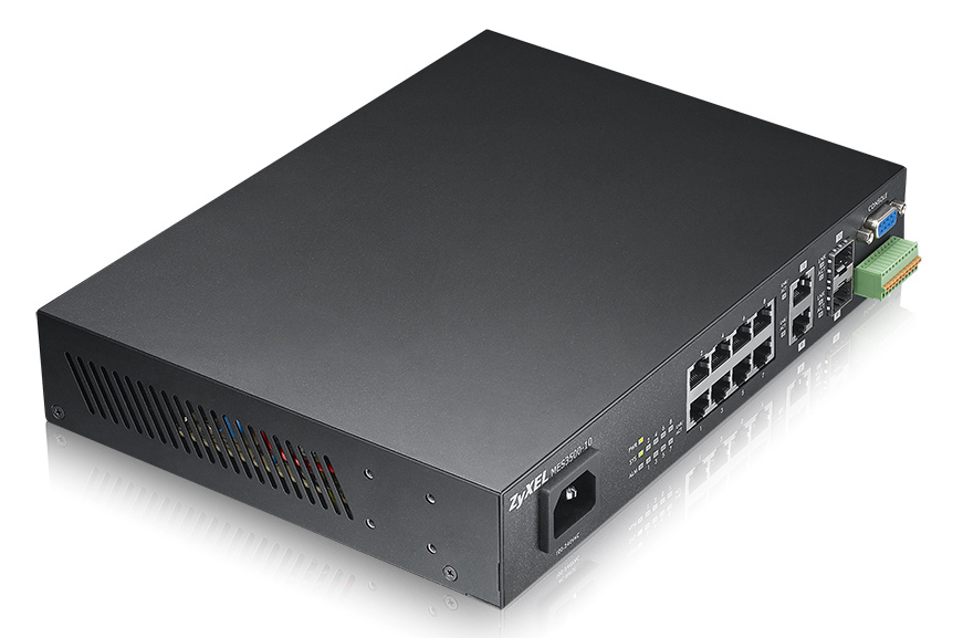 Zyxel MES3500-10 L2 Gigabit Ethernet (10/100/1000) Black – image 2