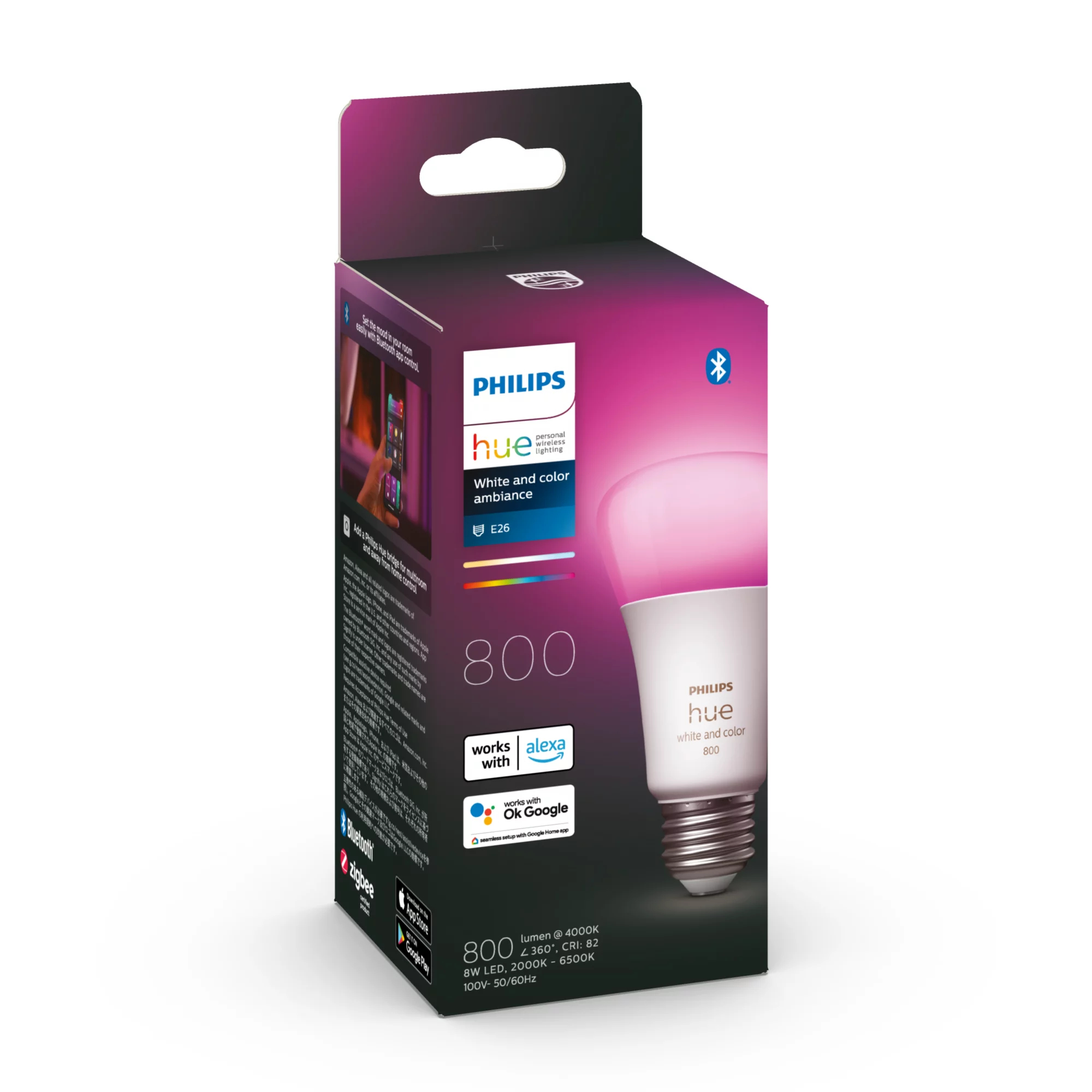 Philips by Signify Philips Hue White and colour ambience 8719514393073 smart lighting Smart bulb Bluetooth/Zigbee – image 3