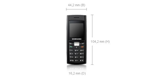 Samsung SGH-C180 72 g Black – image 2