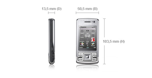Samsung L870 6.1 cm (2.4") Silver – image 2