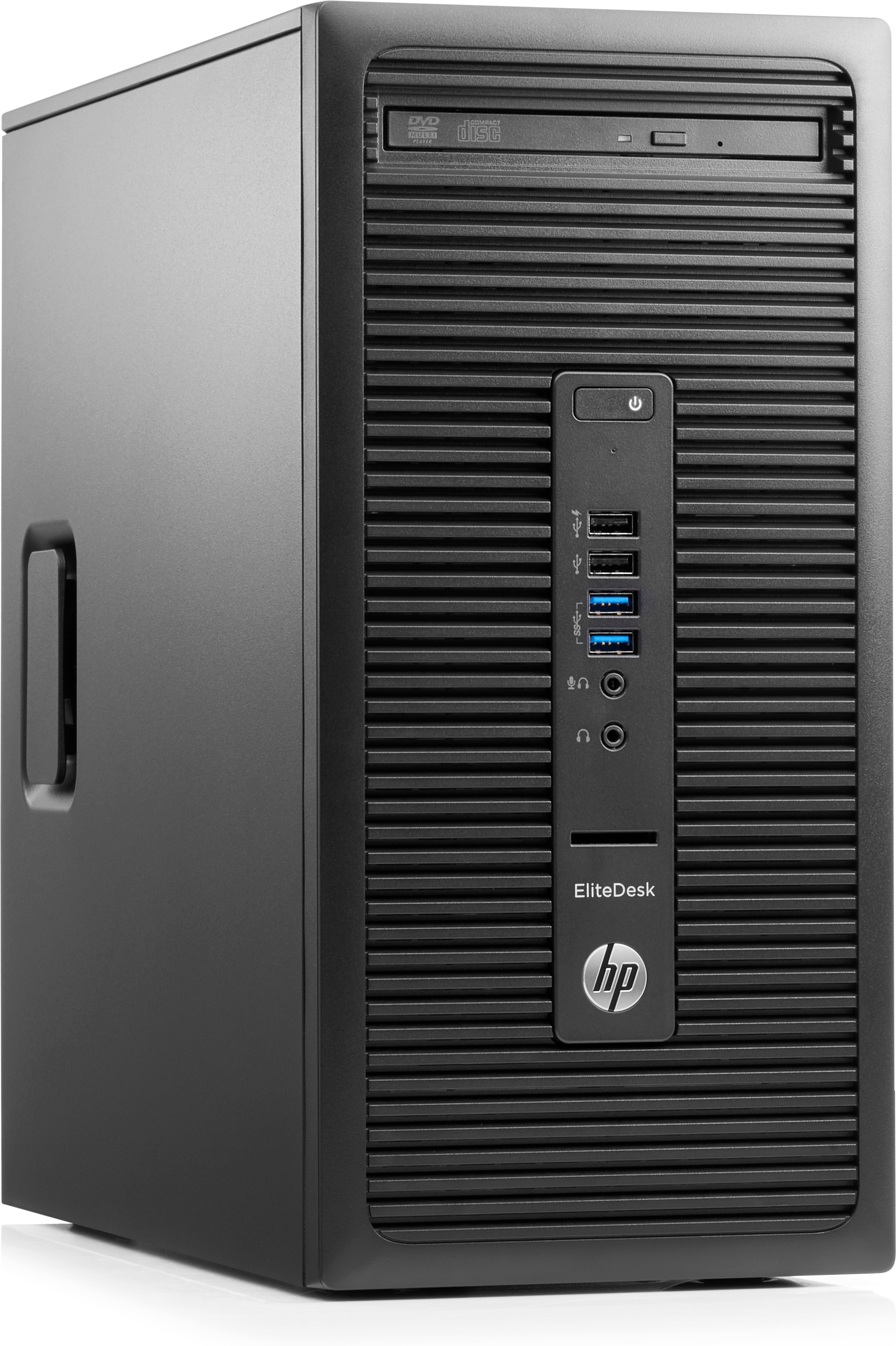 HP EliteDesk 705 G3 AMD Ryzen™ 5 PRO 1500 4 GB DDR4-SDRAM 500 GB HDD AMD Radeon R7 430 Windows 10 Pro Desktop PC Black image 3