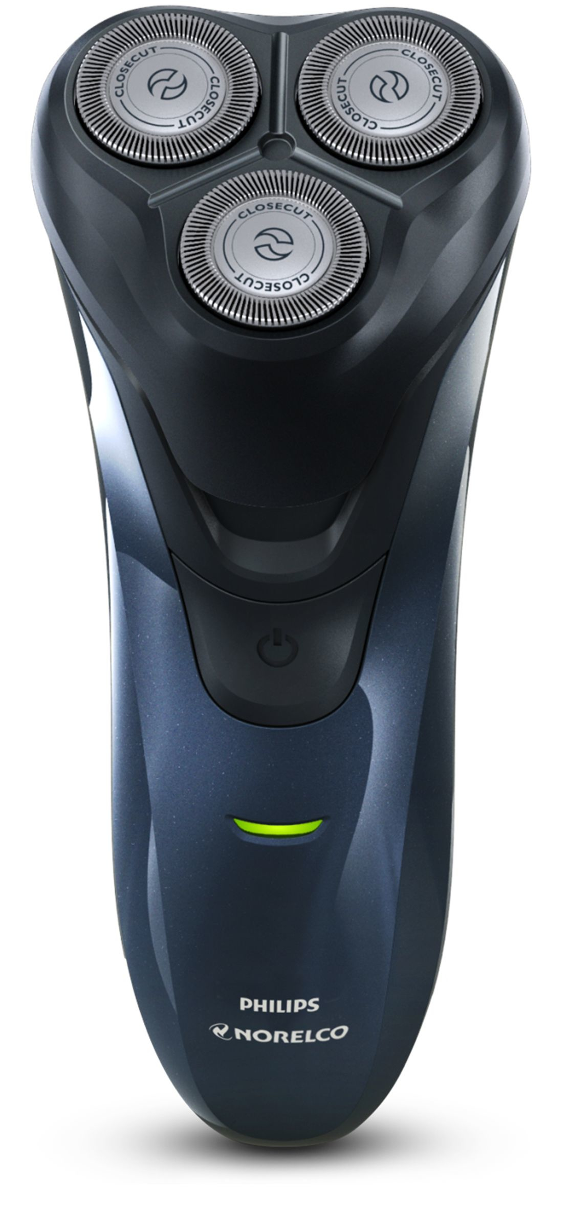 Philips Norelco BeardTrimmer 1200 AT620/81 men's shaver Rotation shaver Trimmer Black, Blue
