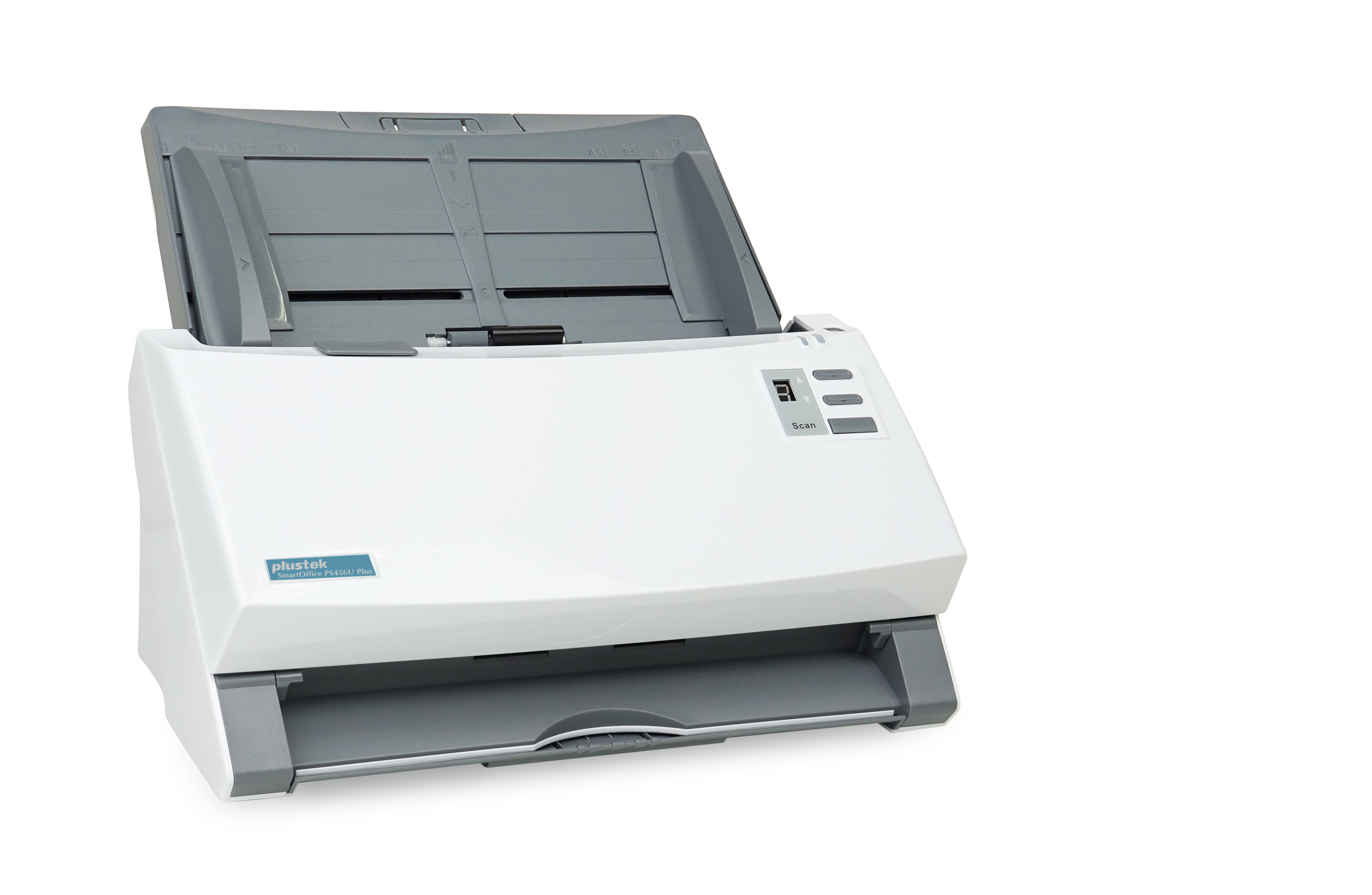Plustek SmartOffice PS456U Plus ADF scanner 600 x 600 DPI A4 Grey, White