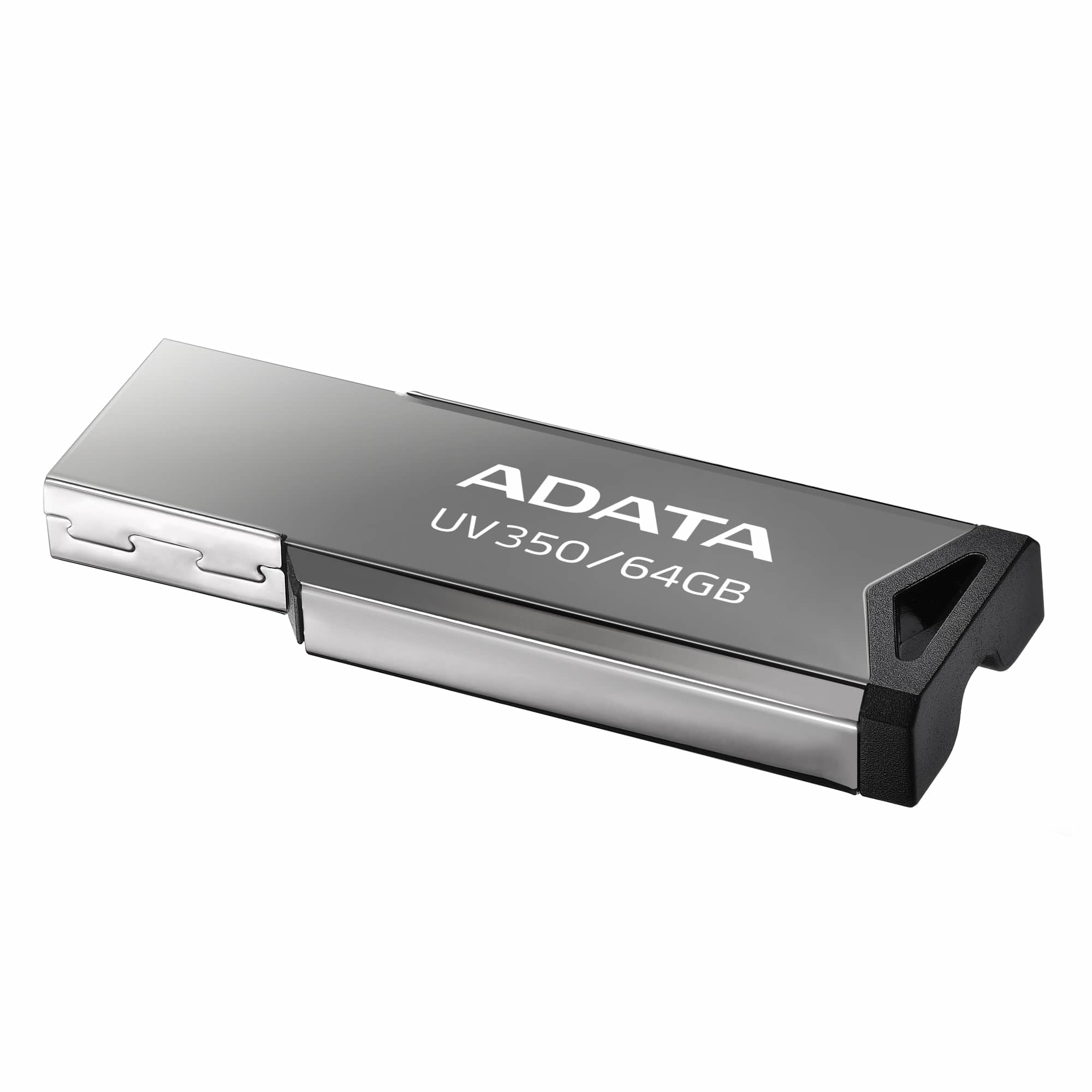 ADATA UV350. Capacity: 32 GB. Form factor: Capless. Weight: 5.9 g. Product colour: Silver