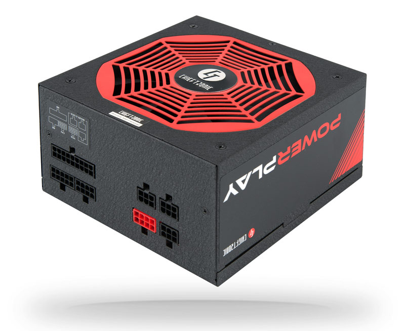 Chieftec PowerPlay alimentatore per computer 550 W 204 pin ATX PS/2 Nero Rosso