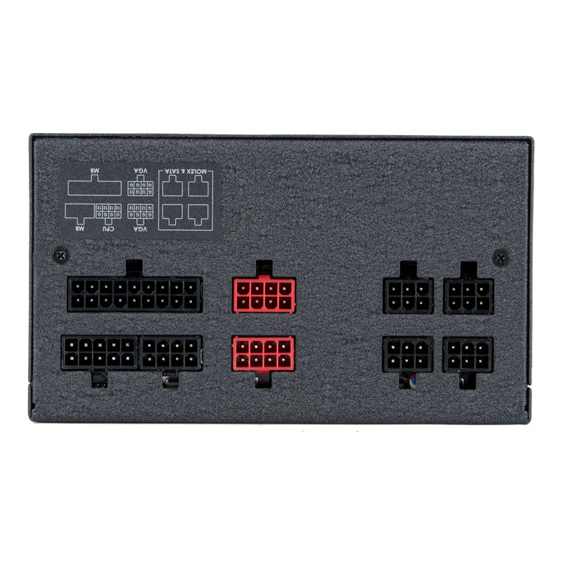 Chieftec PowerPlay power supply unit 650 W 20+4 pin ATX PS/2 Black, Red image 4