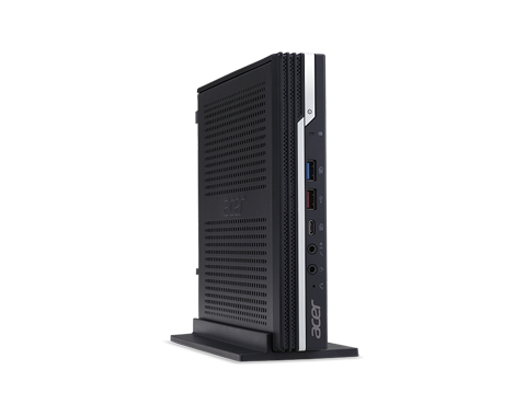 Acer Veriton N N4660G Intel® Core™ i3 i3-9100T 4 GB DDR4-SDRAM 128 GB SSD Windows 10 Pro Mini PC Black image 2