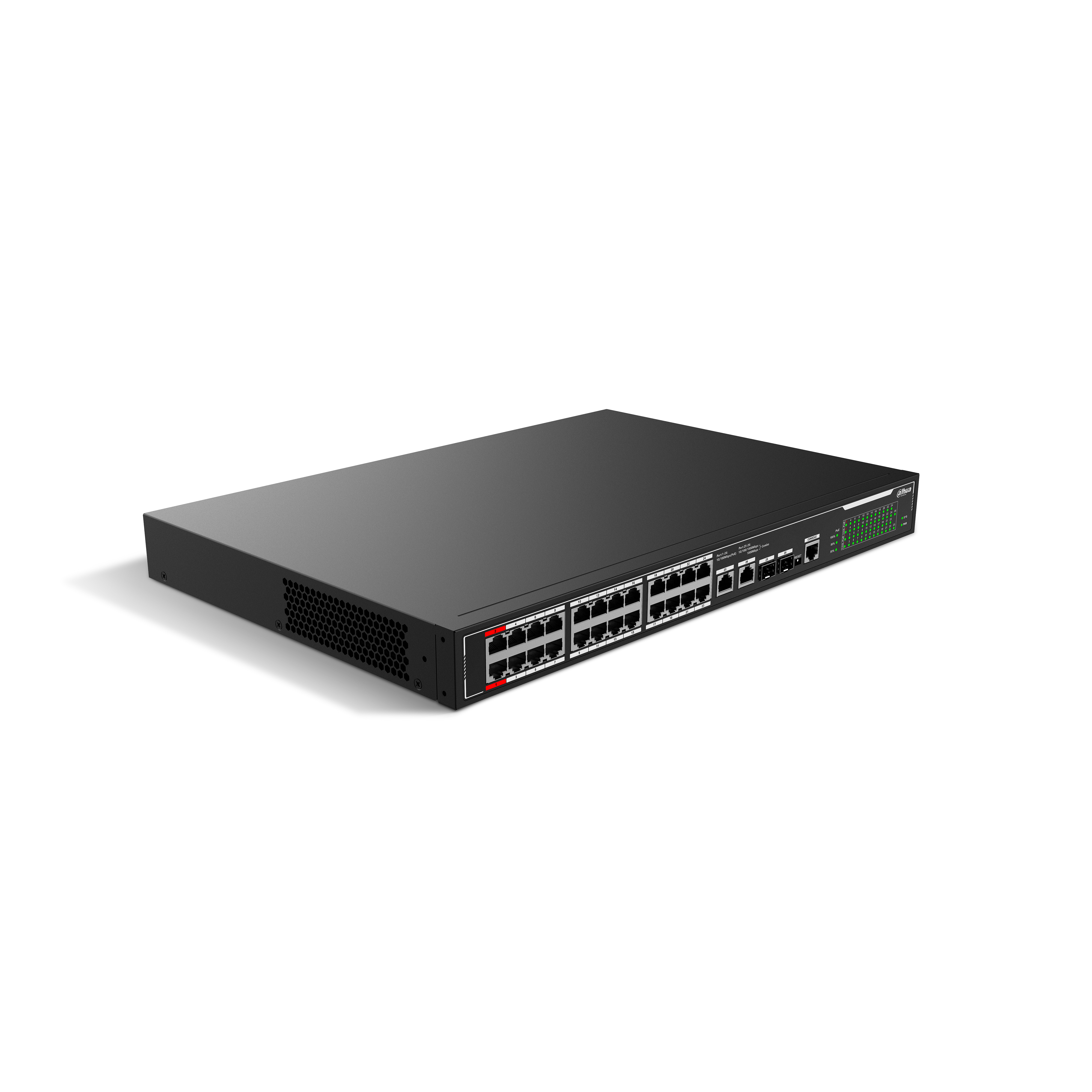 Dahua Technology SF4026P-C Gestito L2 Fast Ethernet (10/100) Supporto Power over Ethernet (PoE) Nero