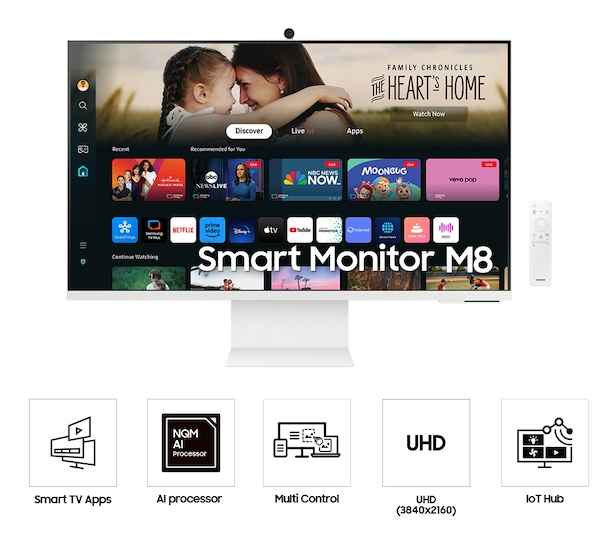 Samsung M8 LS32DM801UNXZA computer monitor – image 4