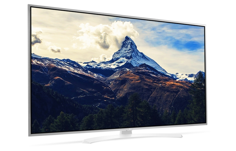 LG 43UH664V TV 109.2 cm (43") 4K Ultra HD Smart TV Wi-Fi Metallic, White – image 2