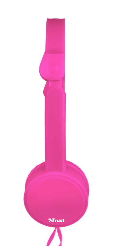 Trust Nano Headset Wired Head-band Calls/Music Pink image 6