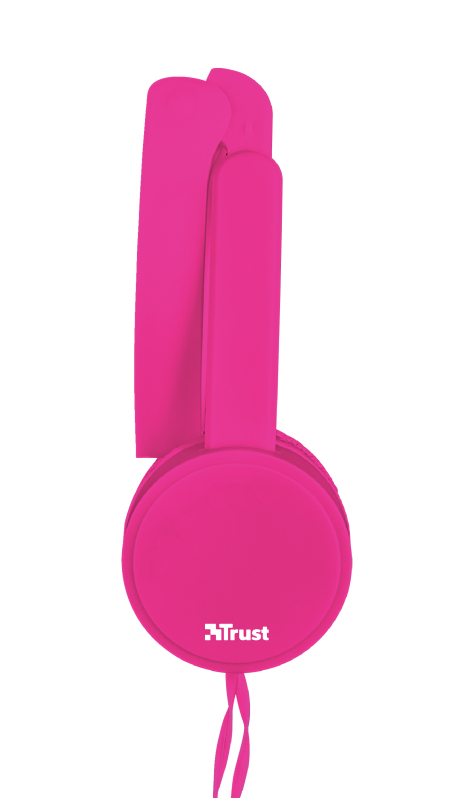 Trust Nano Headset Wired Head-band Calls/Music Pink image 7