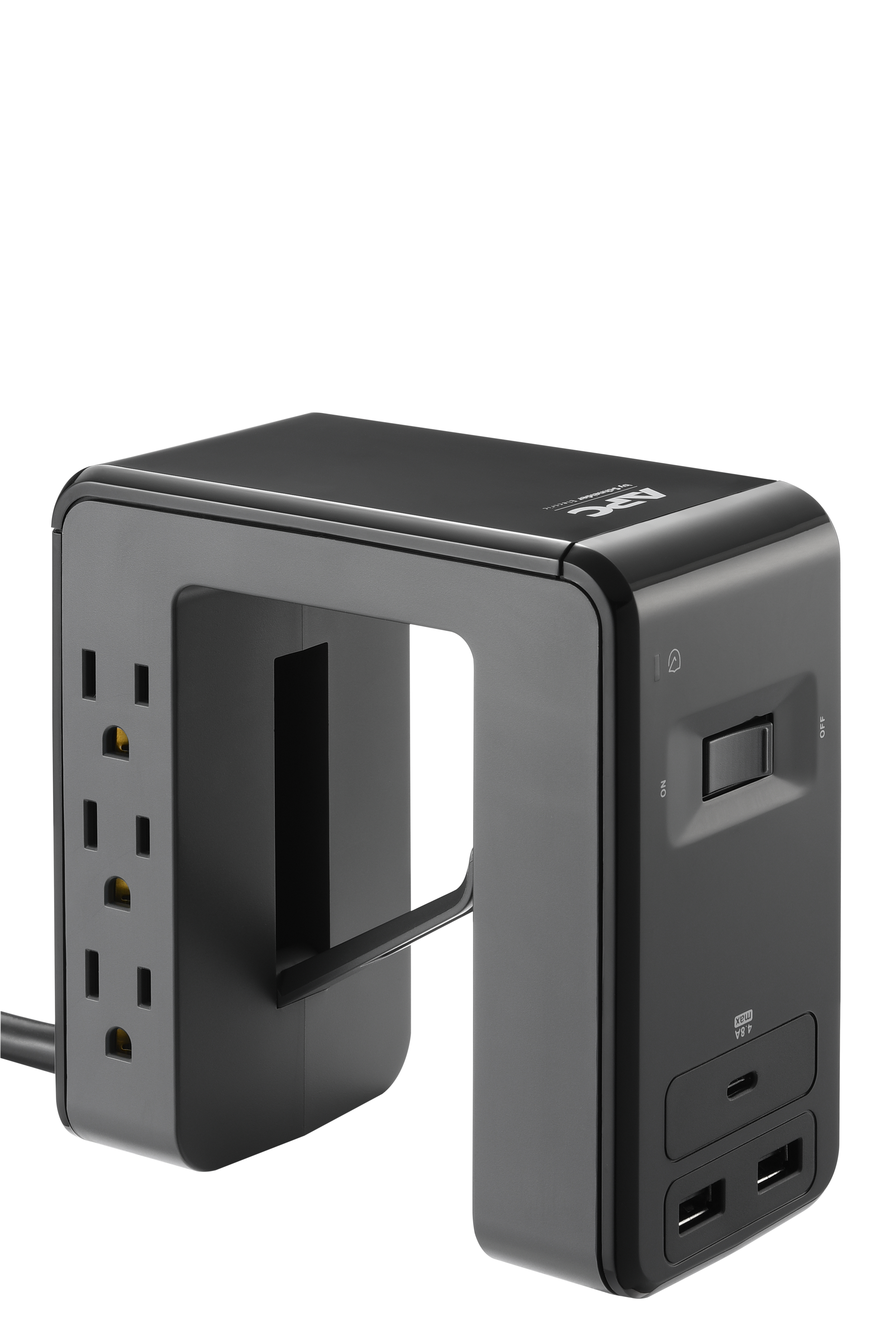 APC PE6U21 power distribution unit (PDU) 6 AC outlet(s) Black