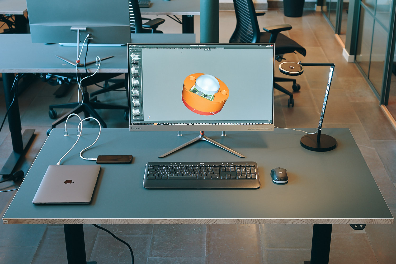 Resim Ochno O-DO-100-2 USB C Masa Montaj Hub